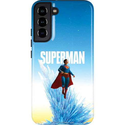 Superman 2025 Fortress of Solitude Classic Rise Galaxy S22 Plus Pro Case