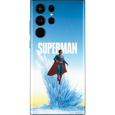 Superman 2025 Fortress of Solitude Classic Rise Galaxy S22 Ultra Skin
