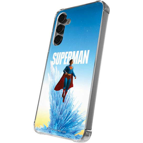 Superman 2025 Fortress of Solitude Classic Rise Galaxy S24 Plus Clear Case