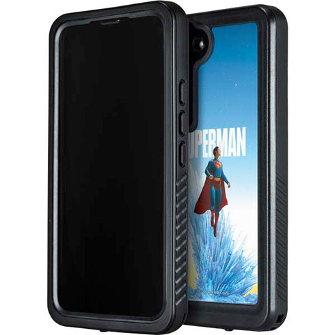 Superman 2025 Fortress of Solitude Classic Rise Galaxy S24 Plus Waterproof Case