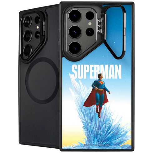 Superman 2025 Fortress of Solitude Classic Rise Galaxy S24 Ultra Kickstand Case
