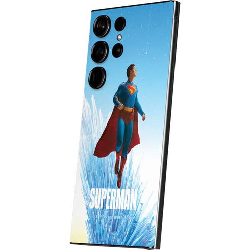 Superman 2025 Fortress of Solitude Classic Rise Galaxy S24 Ultra Skin