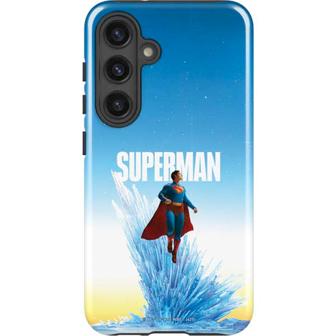 Superman 2025 Fortress of Solitude Classic Rise Galaxy S25 Impact Case