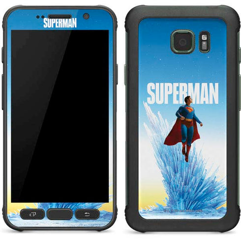 Superman 2025 Fortress of Solitude Classic Rise Galaxy S7 Active Skin