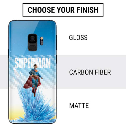 Superman 2025 Fortress of Solitude Classic Rise Galaxy S9 Skin