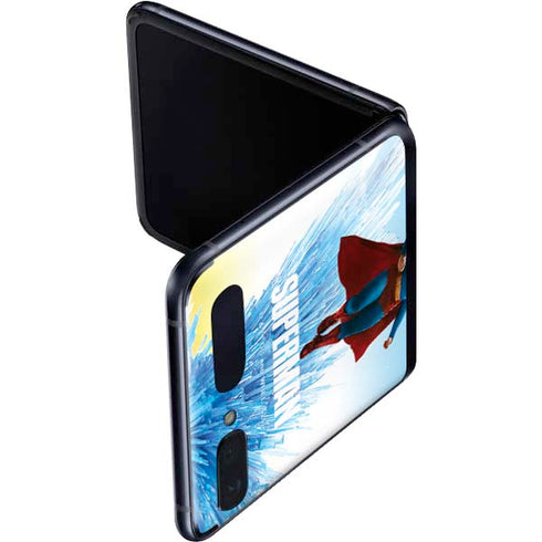Superman 2025 Fortress of Solitude Classic Rise Galaxy Z Flip Skin