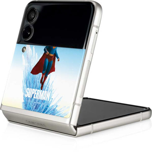 Superman 2025 Fortress of Solitude Classic Rise Galaxy Z Flip3 5G Skin