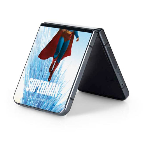 Superman 2025 Fortress of Solitude Classic Rise Galaxy Z Flip5 5G Skin