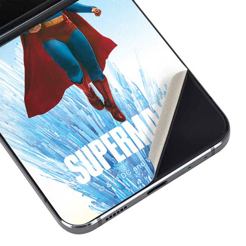 Superman 2025 Fortress of Solitude Classic Rise Galaxy Z Flip5 5G Skin