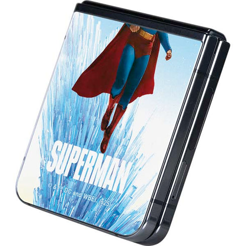 Superman 2025 Fortress of Solitude Classic Rise Galaxy Z Flip5 5G Skin