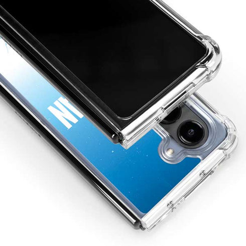 Superman 2025 Fortress of Solitude Classic Rise Galaxy Z Fold5 5G Clear Case