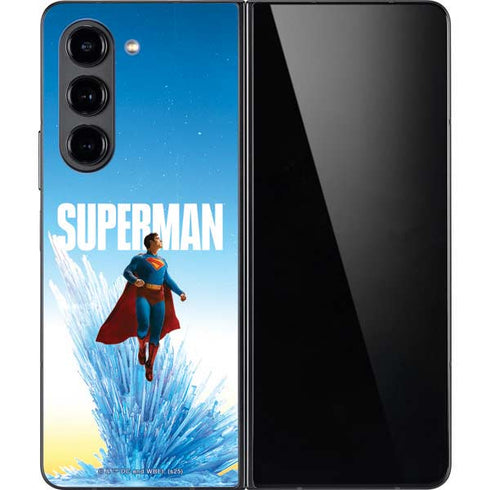 Superman 2025 Fortress of Solitude Classic Rise Galaxy Z Fold5 5G Skin