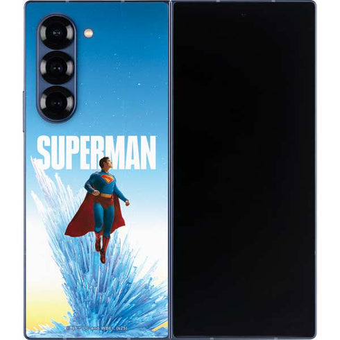 Superman 2025 Fortress of Solitude Classic Rise Galaxy Z Fold6 Skin