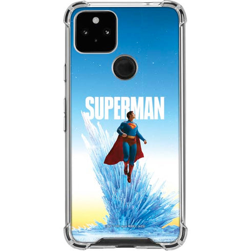 Superman 2025 Fortress of Solitude Classic Rise Google Pixel 4a 5G Clear Case