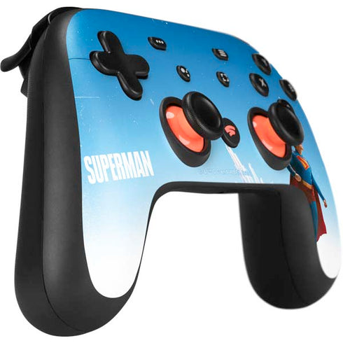 Superman 2025 Fortress of Solitude Classic Rise Google Stadia Controller Skin