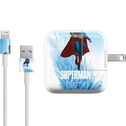 Superman 2025 Fortress of Solitude Classic Rise iPad Charger (10W USB) Skin