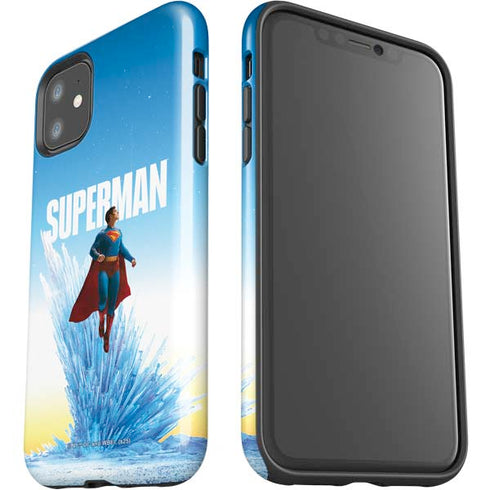 Superman 2025 Fortress of Solitude Classic Rise iPhone 11 Impact Case