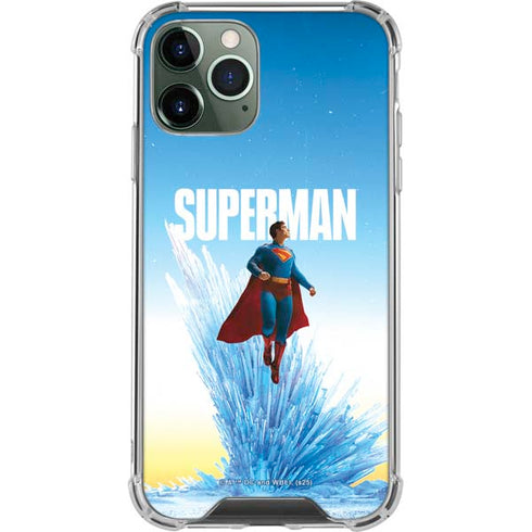 Superman 2025 Fortress of Solitude Classic Rise iPhone 12 Pro Clear Case