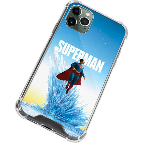 Superman 2025 Fortress of Solitude Classic Rise iPhone 12 Pro Clear Case