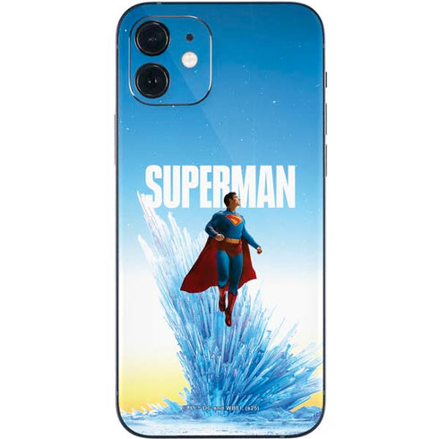 Superman 2025 Fortress of Solitude Classic Rise iPhone 12 Skin