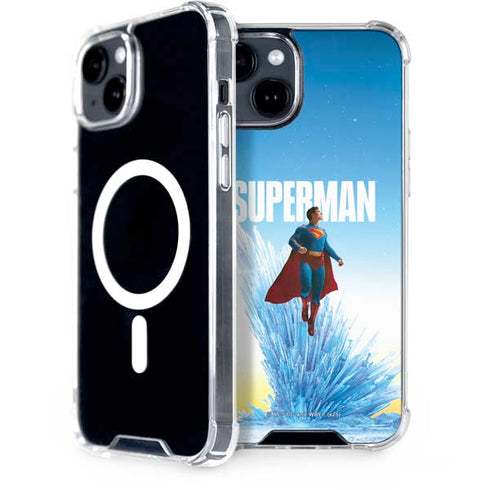 Superman 2025 Fortress of Solitude Classic Rise iPhone 13 MagSafe Case