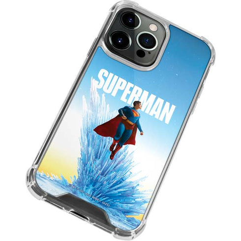 Superman 2025 Fortress of Solitude Classic Rise iPhone 13 Pro Max Clear Case