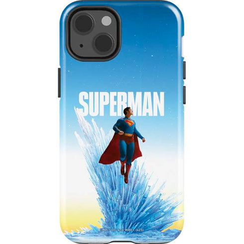 Superman 2025 Fortress of Solitude Classic Rise iPhone 14 Impact Case