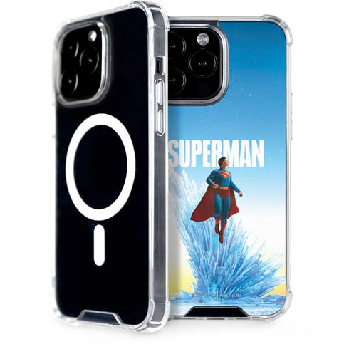 Superman 2025 Fortress of Solitude Classic Rise iPhone 14 Pro Max MagSafe Case
