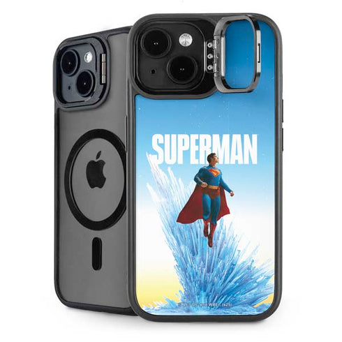 Superman 2025 Fortress of Solitude Classic Rise iPhone 15 Kickstand Case
