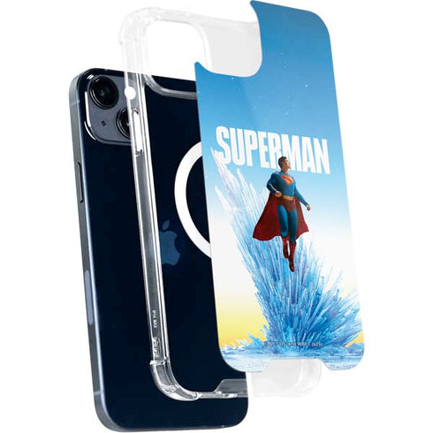 Superman 2025 Fortress of Solitude Classic Rise iPhone 15 MagSafe Case