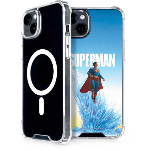 Superman 2025 Fortress of Solitude Classic Rise iPhone 15 Plus MagSafe Case