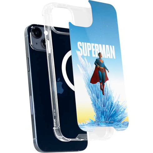 Superman 2025 Fortress of Solitude Classic Rise iPhone 15 Plus MagSafe Case