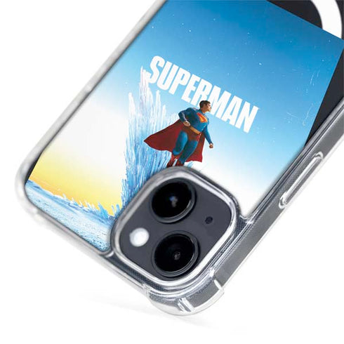 Superman 2025 Fortress of Solitude Classic Rise iPhone 15 Plus MagSafe Case
