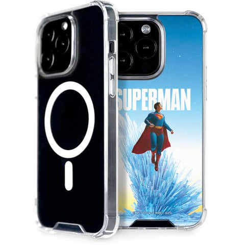Superman 2025 Fortress of Solitude Classic Rise iPhone 15 Pro MagSafe Case