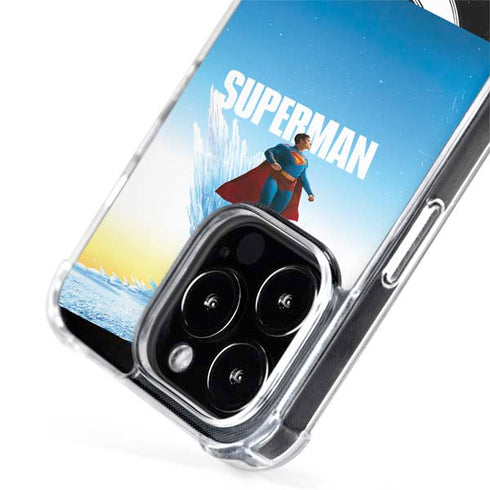 Superman 2025 Fortress of Solitude Classic Rise iPhone 15 Pro Max MagSafe Case