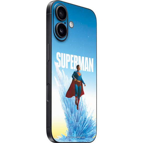 Superman 2025 Fortress of Solitude Classic Rise iPhone 16 Plus Skin