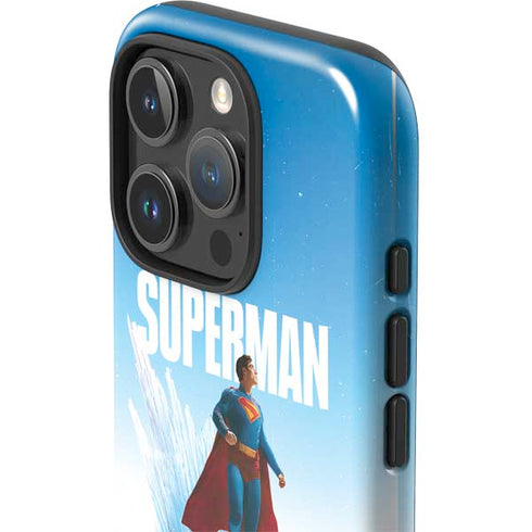 Superman 2025 Fortress of Solitude Classic Rise iPhone 16 Pro Impact Case