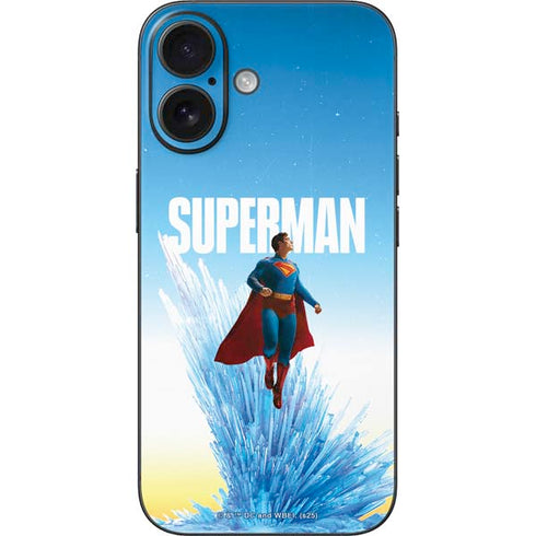 Superman 2025 Fortress of Solitude Classic Rise iPhone 16 Skin