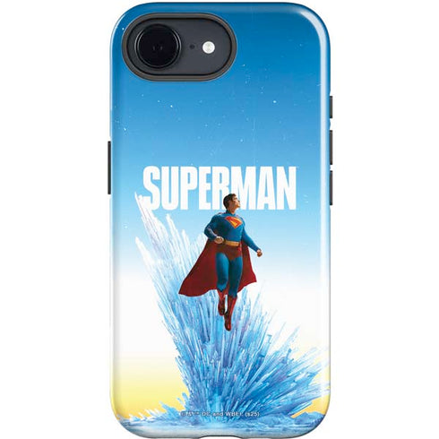 Superman 2025 Fortress of Solitude Classic Rise iPhone 16e Impact Case