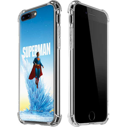 Superman 2025 Fortress of Solitude Classic Rise iPhone 7/8 Plus Clear Case
