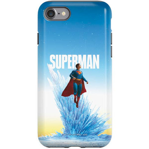 Superman 2025 Fortress of Solitude Classic Rise iPhone SE (2nd & 3rd Gen) Pro Case