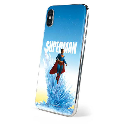 Superman 2025 Fortress of Solitude Classic Rise iPhone X Skin