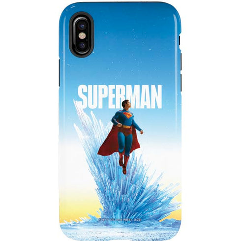 Superman 2025 Fortress of Solitude Classic Rise iPhone XS Pro Case