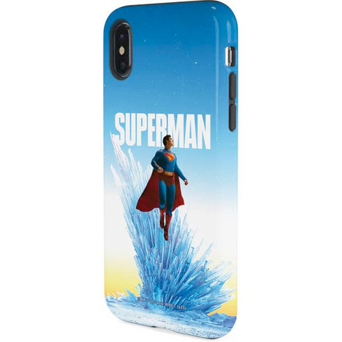 Superman 2025 Fortress of Solitude Classic Rise iPhone XS Pro Case