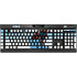Superman 2025 Fortress of Solitude Classic Rise K95 RGB PLATINUM Mechanical Gaming Keyboard Skin