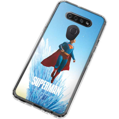 Superman 2025 Fortress of Solitude Classic Rise LG K51/Q51 Clear Case