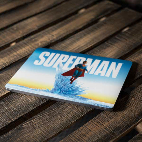 Superman 2025 Fortress of Solitude Classic Rise Apple MacBook Air Skin
