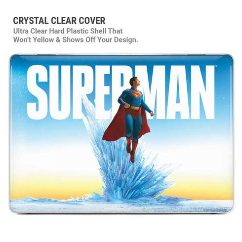 Superman 2025 Fortress of Solitude Classic Rise MacBook Pro 13in (2020) Case plus Skin