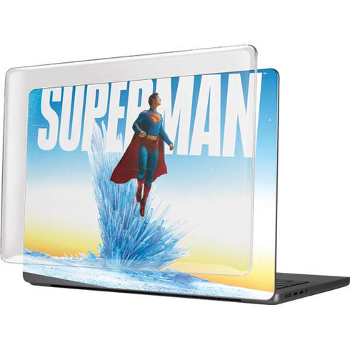 Superman 2025 Fortress of Solitude Classic Rise MacBook Pro 14in (2021-24) Case plus Skin