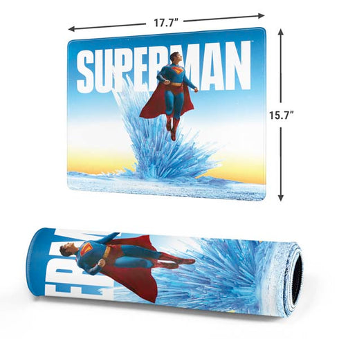 Superman 2025 Fortress of Solitude Classic Rise Gaming Mouse Pad